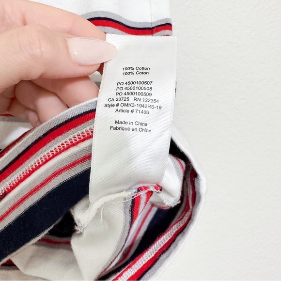 Aritzia TNA Mainland Short Sleeve Striped T-Shirt Size XS - Picture 5 of 7